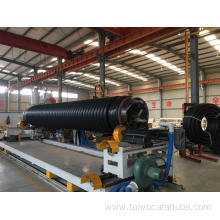 HDPE 600mm Carat tube Sewer Pipe Corrugated Pipe